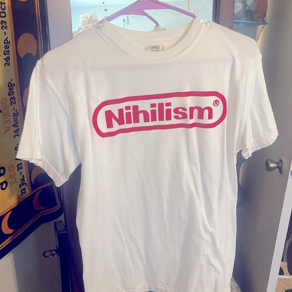 Nintendo style nihilism shirt